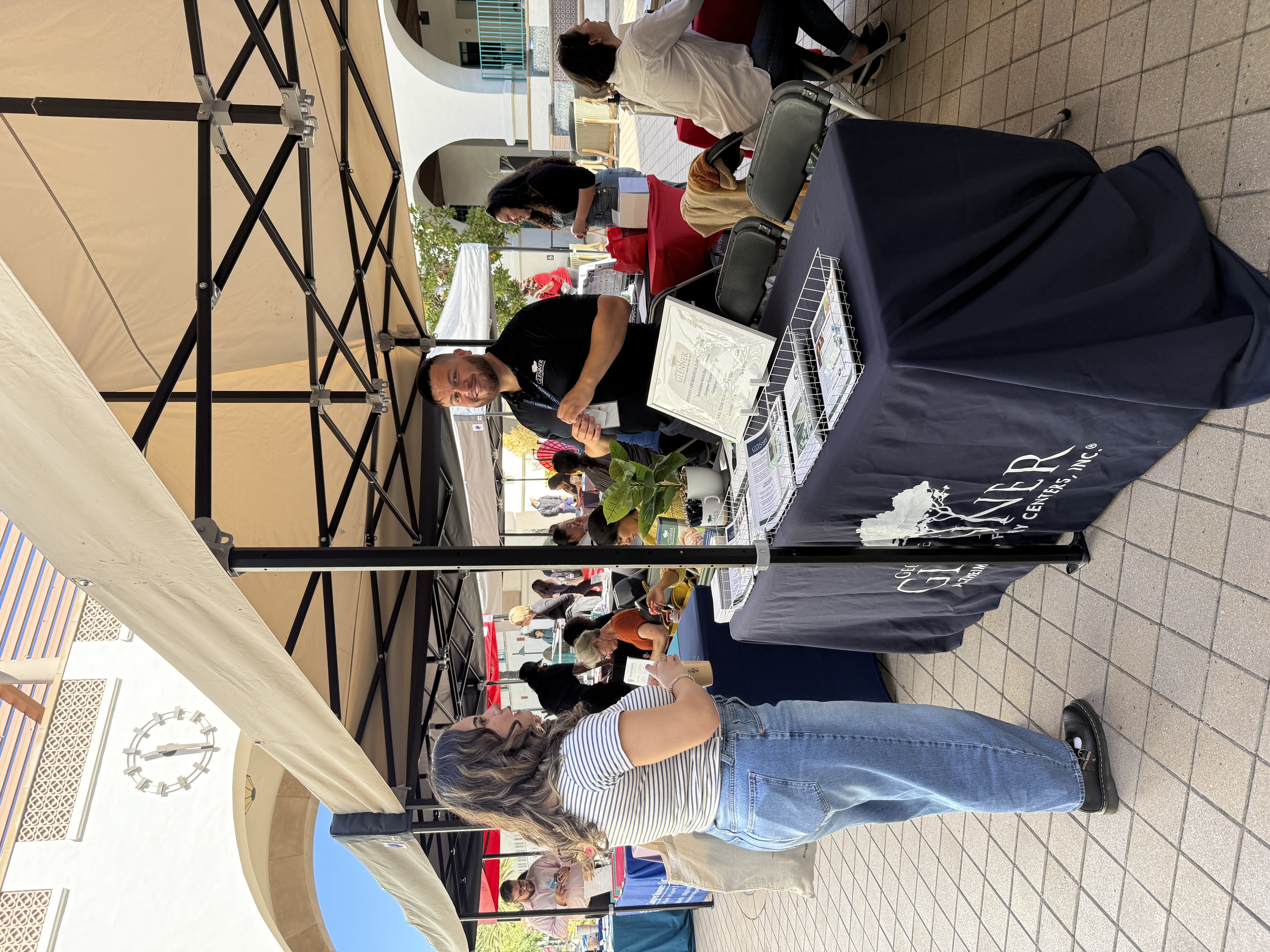 Food Care booth at caregiver resource fair