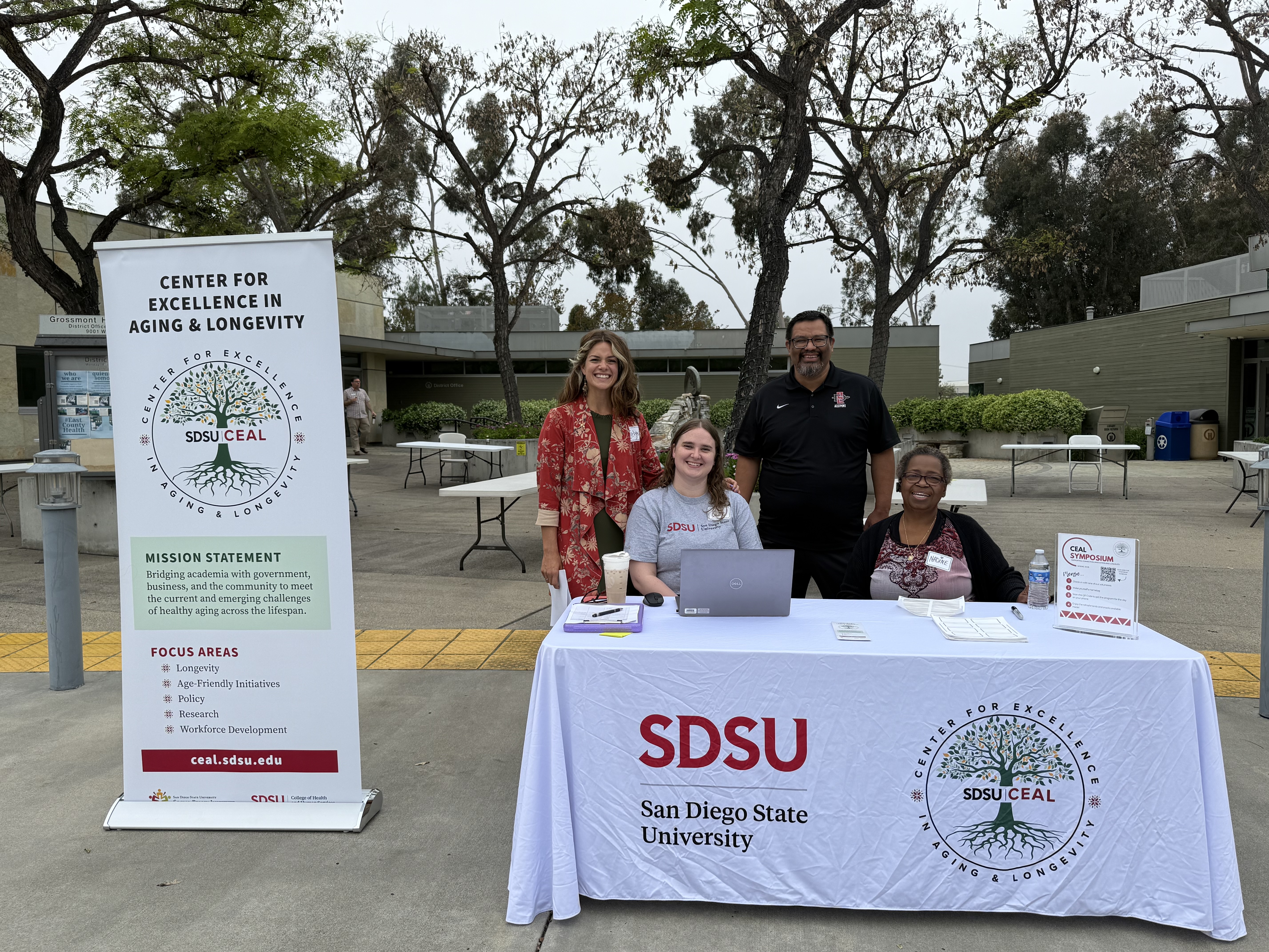 SDSU CEAL Booth