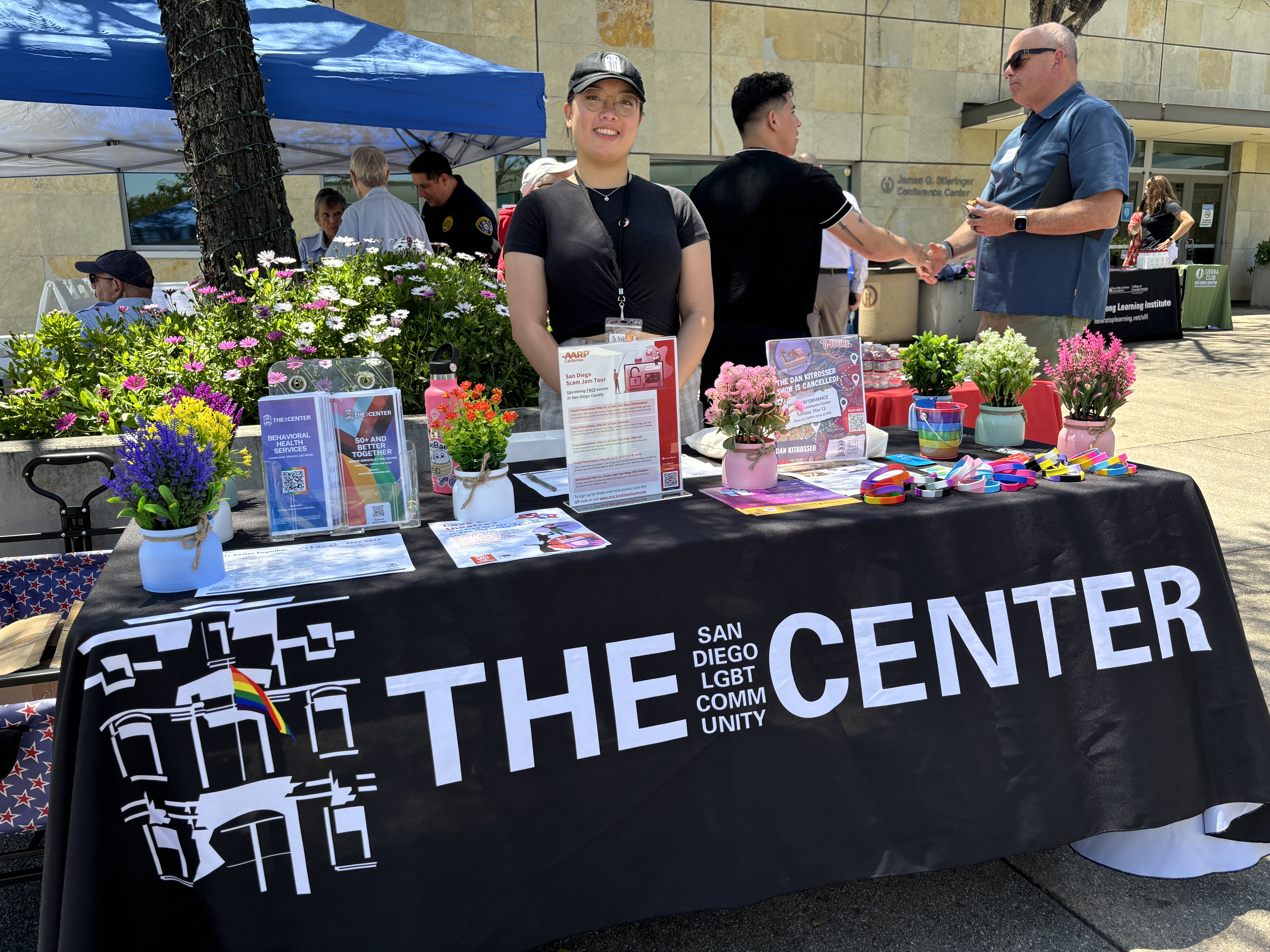 The CENTER Booth