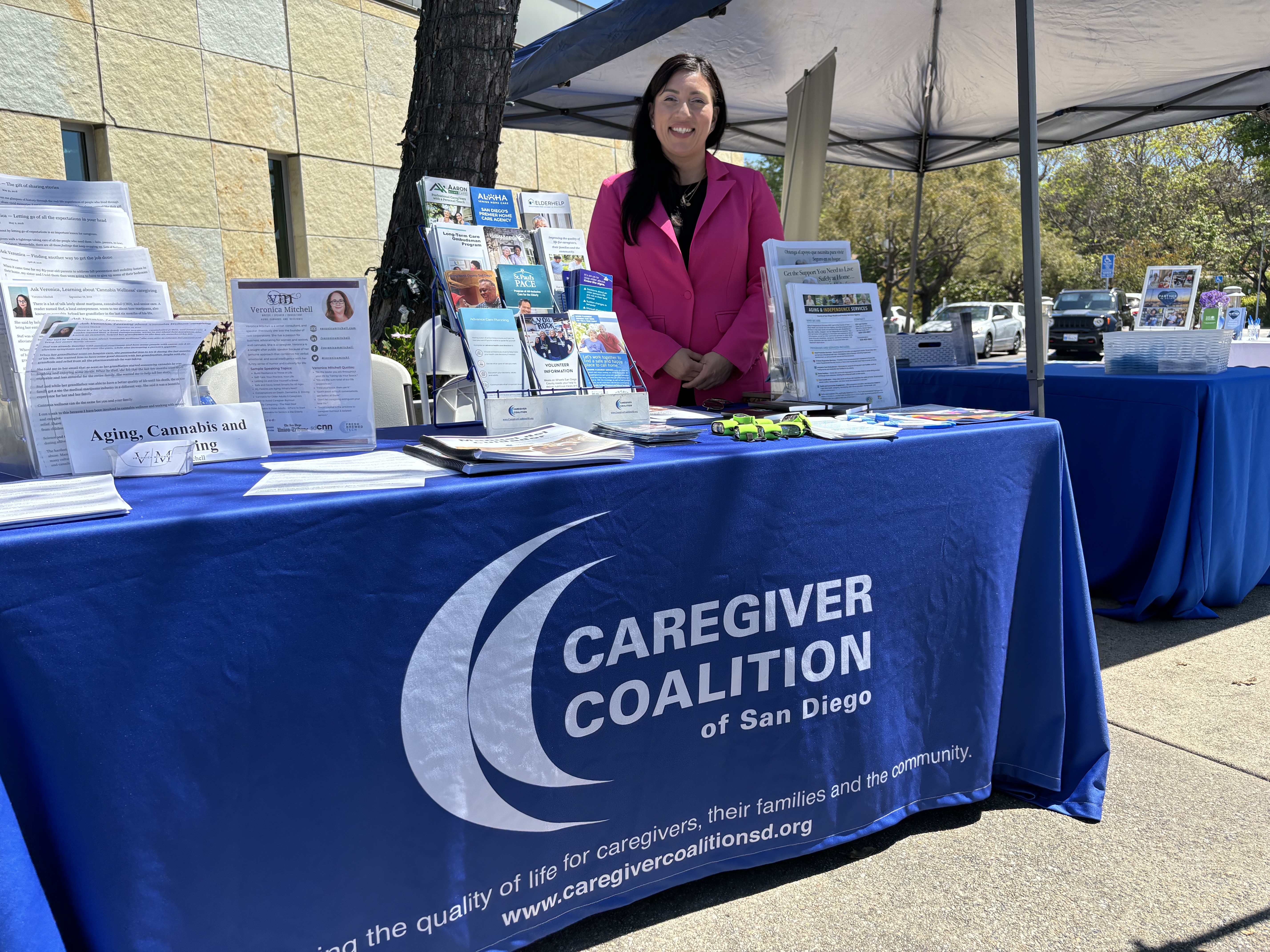 Caregiver Coalition Booth