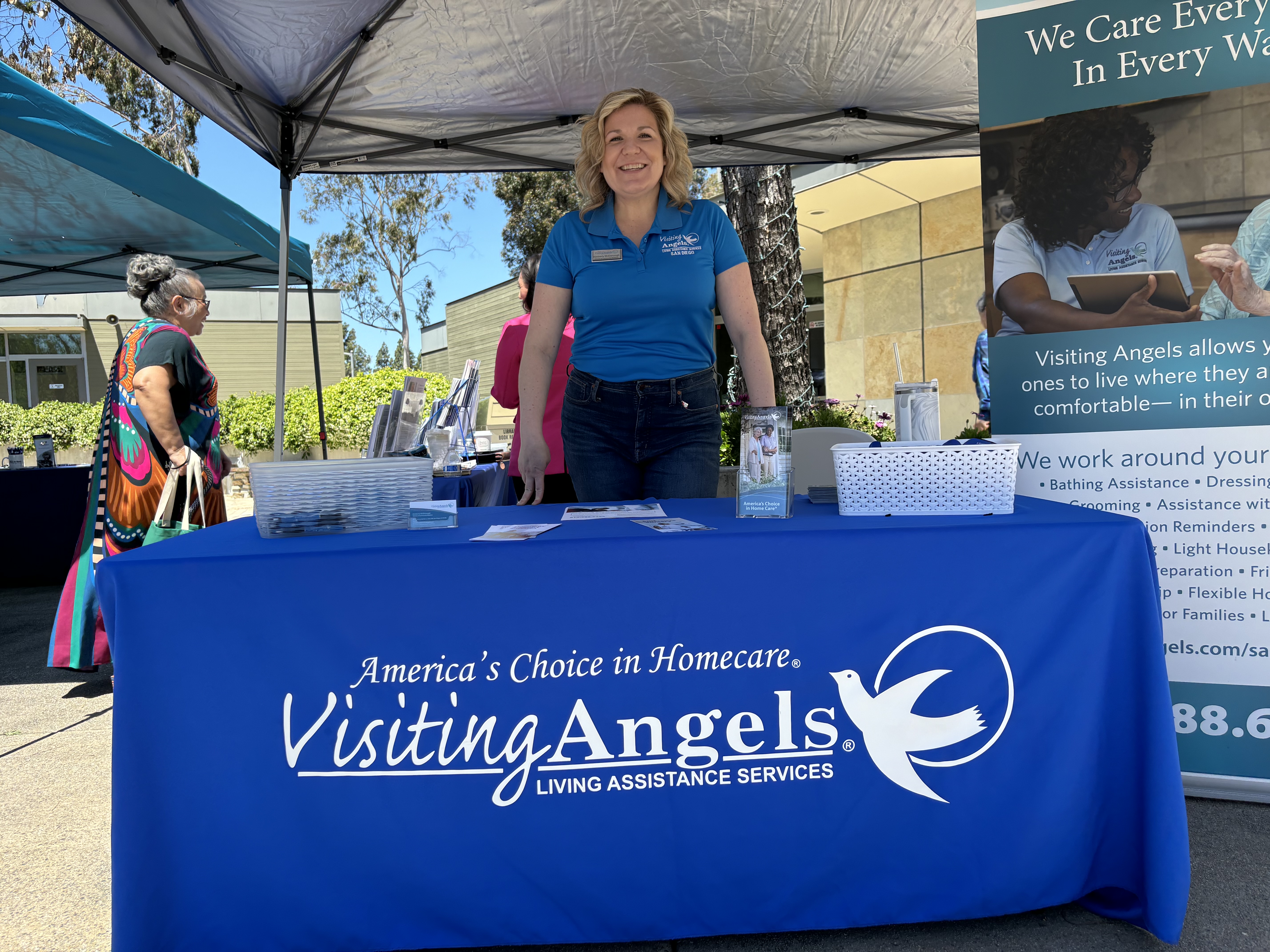 Visiting Angels Booth