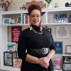 Headshot of Qwynn Galloway-Salazar