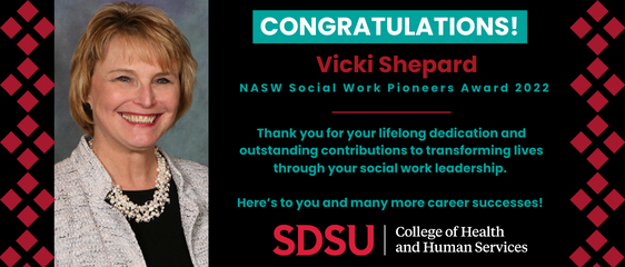 Congratulations, Headshot of Vicki Shepard