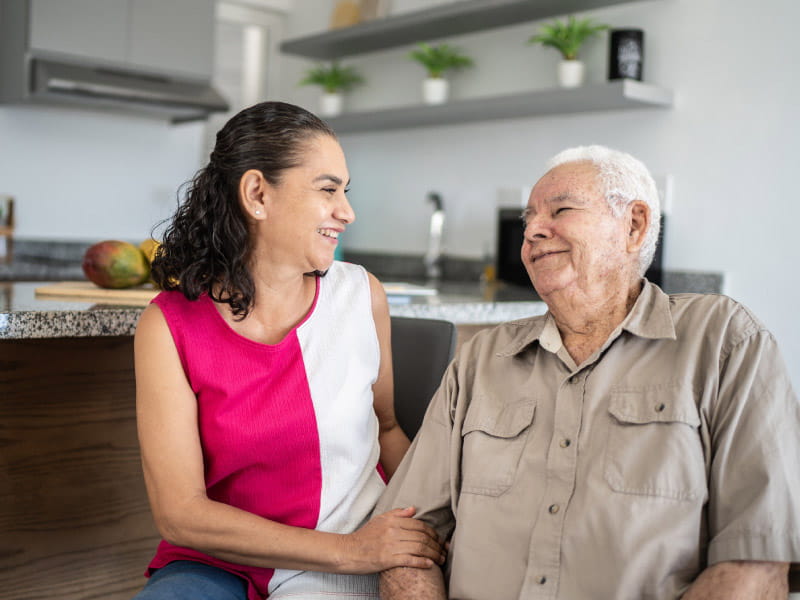 Elderly with Caregiver